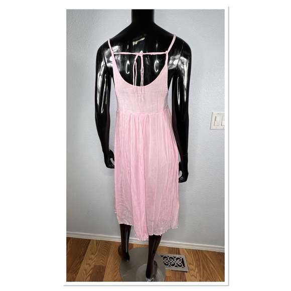 One Seeson Pink Sun Dress Sz S - Picture 6 of 10